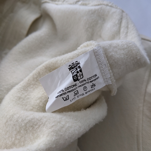 AVIAZIONE NAVALE Zip Sweater, Cream, L - Picture 6 of 9